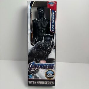 Marvel Avengers Black Panther Titan Hero Series 12” Action Figure Hasbro